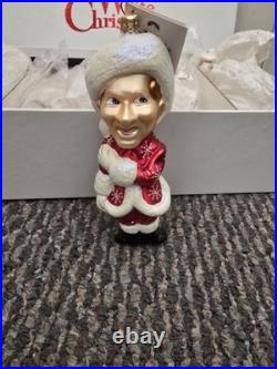 Christopher Radko White Christmas Movie Ornament Set- all 4 in Original Box RARE Christopher Radko White Christmas Movie Ornament Set- all 4 in Original Box RARE