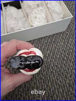 Christopher Radko White Christmas Movie Ornament Set- all 4 in Original Box RARE Christopher Radko White Christmas Movie Ornament Set- all 4 in Original Box RARE