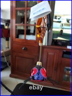 Christopher Radko Wigglesworth October 2002 Ornament of the Month with Box