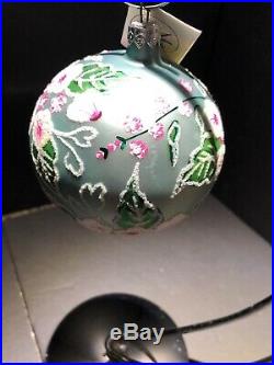 Christopher Radko Windswept Christmas ball ornament