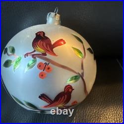 Christopher Radko. Winter Birds. Very Rare