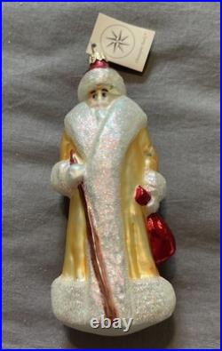 Christopher Radko Winter White Russian Santa #082711