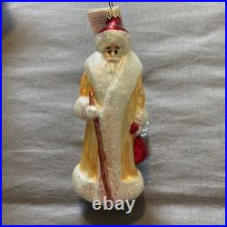 Christopher Radko Winter White Russian Santa #082711