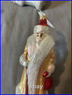 Christopher Radko Winter White Russian Santa #082711