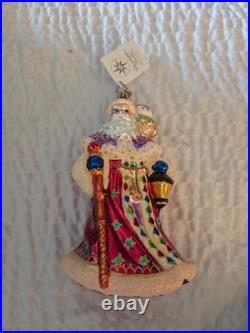 Christopher Radko Wisdom and Light Ornament Lmtd Edition NWT Signed