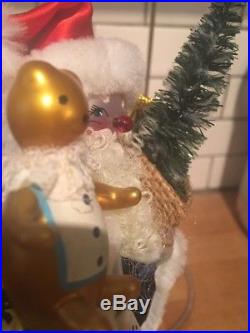 Christopher Radko With Toys & Bears Santa Claus Ornament 98-063-0 1998 Rare HTF