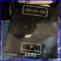 Christopher Radko Wizard Of Oz Blown Glass Ornaments RUBY SLIPPERS (Pair) In Box Christopher Radko Wizard Of Oz Blown Glass Ornaments RUBY SLIPPERS (Pair) In Box