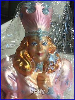 Christopher Radko Wizard Of Oz GLINDA Blown Glass Ornament RARE