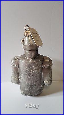 Christopher Radko Wizard of Oz The Tin Man Ornament NWT Limited Edition