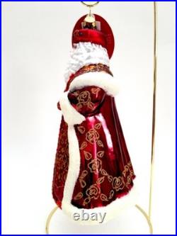 Christopher Radko Years In The Making Nick #1022533 Elegant Santa With Staff