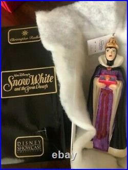 Christopher Radko/disney Snow White & The Seven Dwarfs Evil Queen Ornament Nib