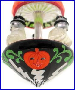 Christopher Radko/laved Frightfully Formal Halloween Ghost Carousel Ornament Christopher Radko/laved Frightfully Formal Halloween Ghost Carousel Ornament