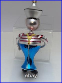 Christopher Radko ships ahoy sailor # 94-263-0 ornament Rare Blue Pants Italian