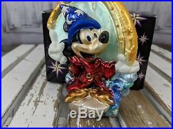 Christopher Radko xmas ornament Mickey Sorcerers apprentice Fantasia Disney