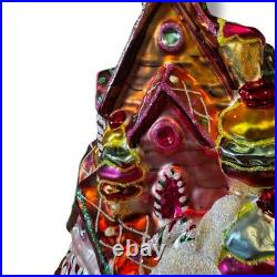 Christopher radko ornaments Ginger Bread Lane Village Tree Rare