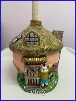 Collectable Vintage Holiday 36 Christopher Radko Ornament Bunny Bungalo Tree