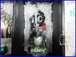Disney Christopher Radko Bambi 4 Piece Glass Ornament Set with COA MIB Q638