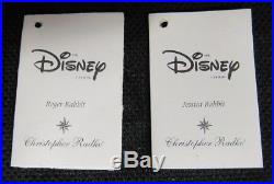Disney Christopher Radko Roger & Jessica Rabbit Glass Ornament MIB Q620