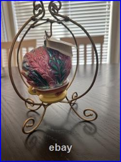 Disneyland 50th Christopher Radko Glass Ornament Fantasyland LE 1955 with stand