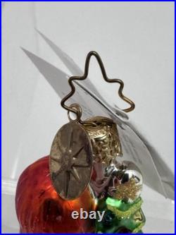Disneyland Christopher RADKO Glass Nightmare Before Christmas SALLY Ornament Tag