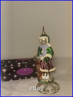 EXTREMELY RARE Queen Of The Green Lady Golf Christopher Radko Ornament A229