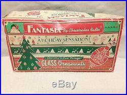 Fantasia Christmas Ornaments by Christopher Radko withBox Vintage
