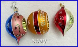 Fantasia by Christopher Radko-Grandma's Own Vintage-Set of 3-Select Edition-MIB