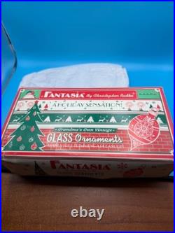 Fantasia by Christopher Radko-Grandma's Own Vintage-Set of 3-Select Edition-MIB