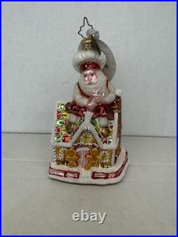 Finishing Touch Gingerbread House 1013923 By Christopher Radko (rare)