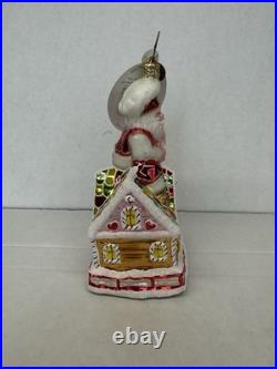 Finishing Touch Gingerbread House 1013923 By Christopher Radko (rare)