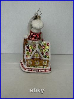 Finishing Touch Gingerbread House 1013923 By Christopher Radko (rare)