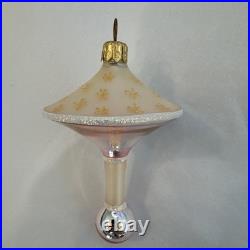 HTF RARE Vintage Christopher Radko Elroy's Toy Soft Pink 98-235-0