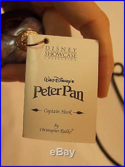 HTF! Retired 1998 Christopher Radko 9 CAPTAIN HOOK Disney Peter Pan Ornament