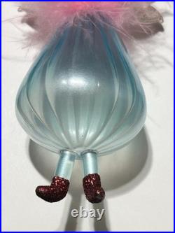 Handblown Christopher Radko Fairy Godmother Ballerina Christmas Ornament Italy