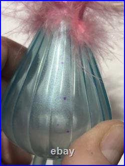 Handblown Christopher Radko Fairy Godmother Ballerina Christmas Ornament Italy