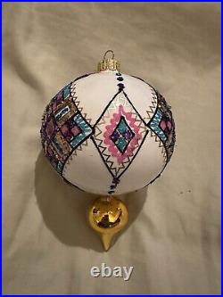 Heartfully Yours By Christopher Radko Ornament King Danylko Ukraine Christmas