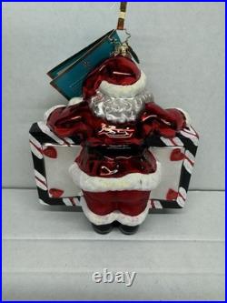 Letterhead Santa 3011549 By Christopher Radko (RARE) 2006 Letterhead Santa 3011549 By Christopher Radko (RARE) 2006