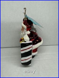 Letterhead Santa 3011549 By Christopher Radko (RARE) 2006