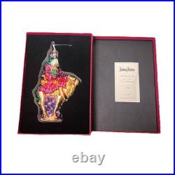 Limited Edition Christopher Radko Neiman Marcus King Balthazar With Box