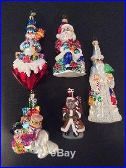 Lot Of 20 Christopher Radko Ornaments Set #4