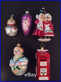 Lot Of 20 Christopher Radko Ornaments Set #4