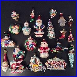 Lot Of 20 Christopher Radko Ornaments Set #5