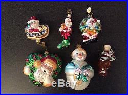 Lot Of 20 Christopher Radko Ornaments Set #5