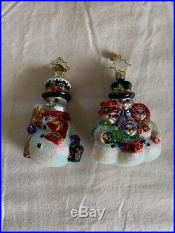 Lot of 20 Christopher Radko Mini Christmas Ornaments