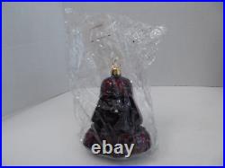 Lot of 2 NEW Christopher Radko Disney Star Wars Darth Vader & Chewbacca Ornament
