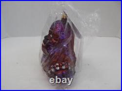 Lot of 2 NEW Christopher Radko Disney Star Wars Darth Vader & Chewbacca Ornament
