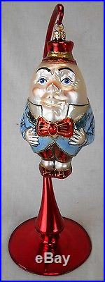 Lot of 4 Christopher Radko & Polonaise Ornaments Fairy Tales withStands
