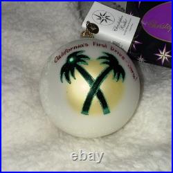 MINT RARE In-N-Out Burger Christopher Radko Christmas Ornament NIB 2003