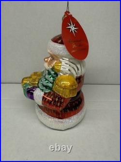 Major Crunch Santa 1014669 228 Of 750 By Christopher Radko (rare) 2007