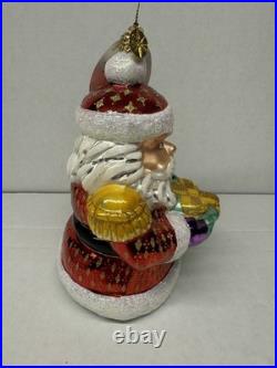 Major Crunch Santa 1014669 228 Of 750 By Christopher Radko (rare) 2007